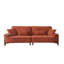 Canapé confortable à assise profonde avec coussin moelleux, idéal pour divers espaces-56512650