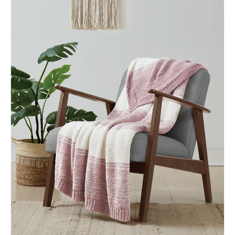 Jeté Brooklyn Loom Feathered Ombre, Rose
