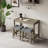 Shrivas Bar Table and Chairs Set, 3-Piece Dining Table Set for 2 with Built-in USB and Power Outlets, Counter Height Table and 2 Bar Stools Space Saving for Dining Room Living Room Small Kitchen-2022087145-2022087147