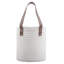 Panier en tissu suspendu en corde