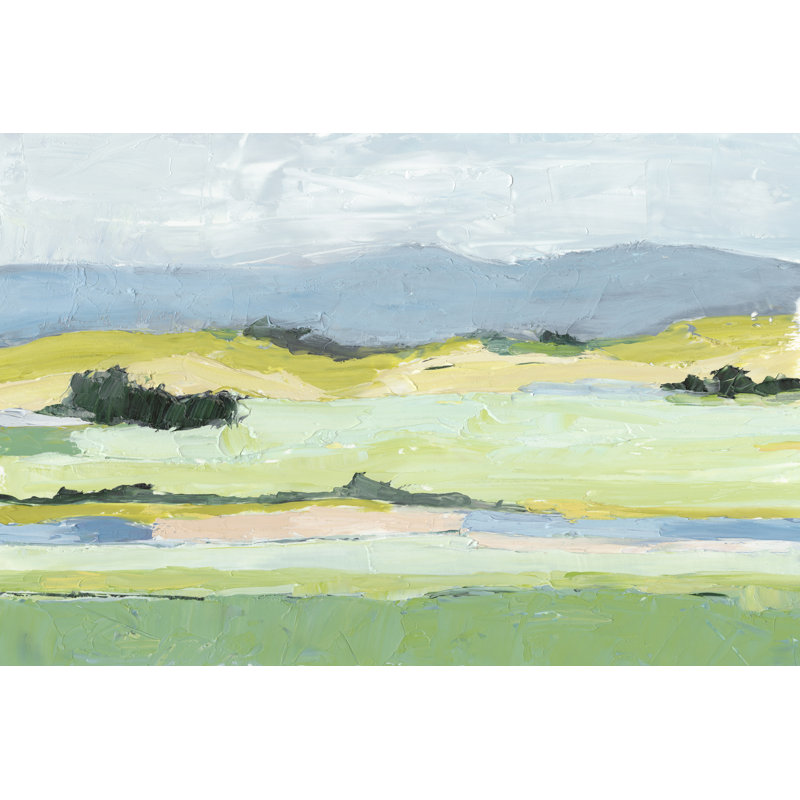 Pastel Hills II by Ethan Harper - Painting Print, 61cm H x 91cm W, Wrapped Canvas