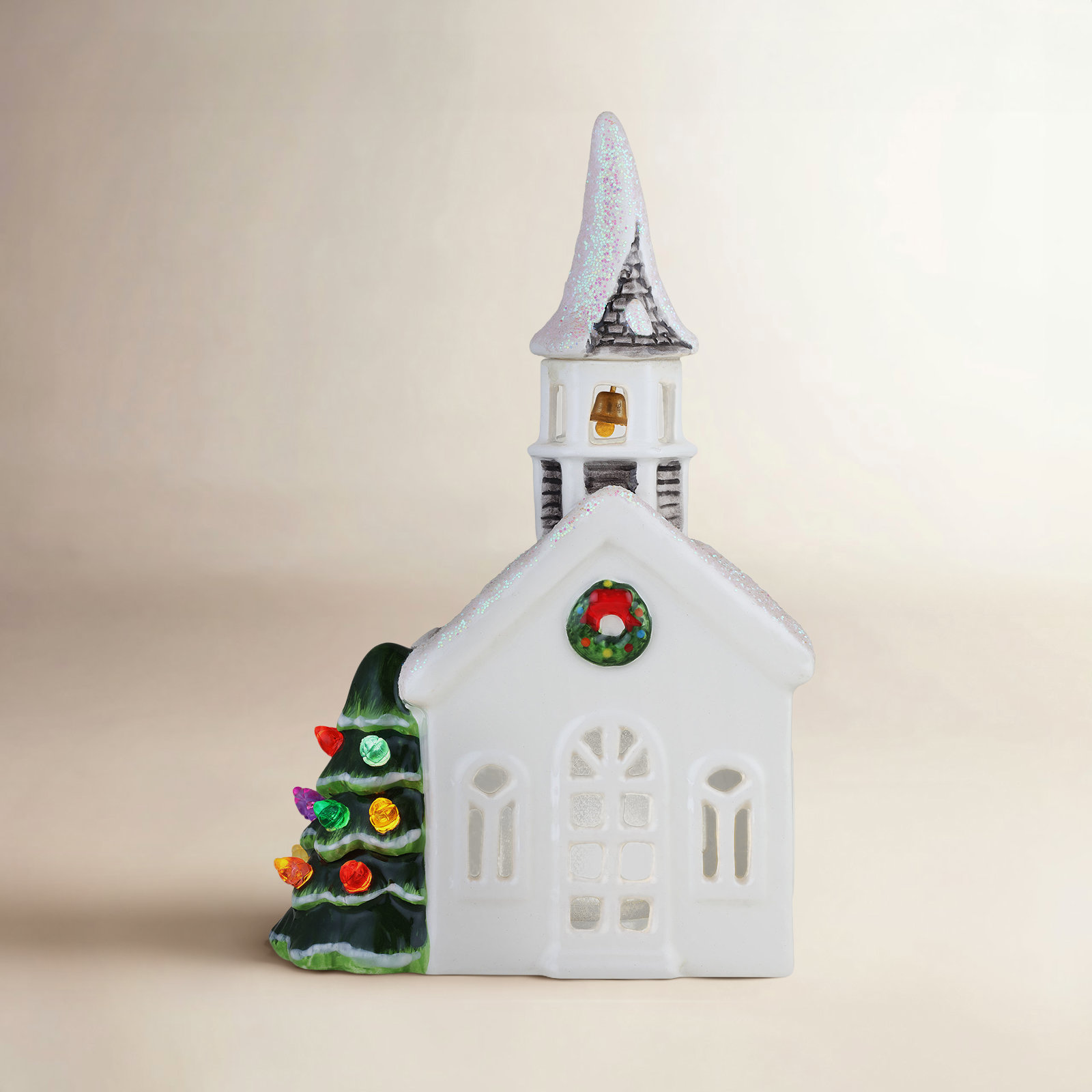 Nostalgic Ceramic Village Church