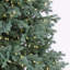 108" H Regular Artificial PE Pine Cashmere Christmas Tree 1250 LED Steady/Constant Lights and Pinecones