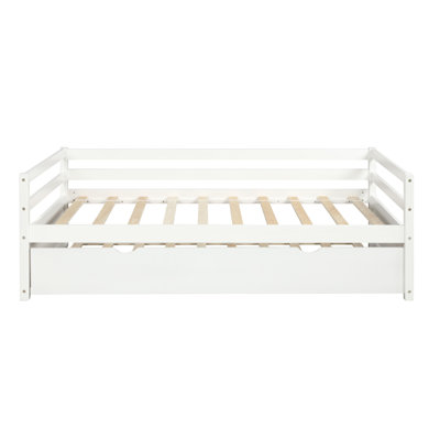Lit de jour moderne avec ensemble de lit gigogne, mobilier de chambre simple
