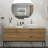 Ceramic Oval Vessel Bathroom Sink