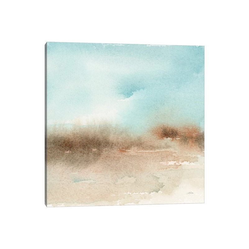 Desert Landscape II by Katrina Pete - Wrapped Canvas Painting, 45.72 cm H x 45.72 cm W x 1.91 cm D