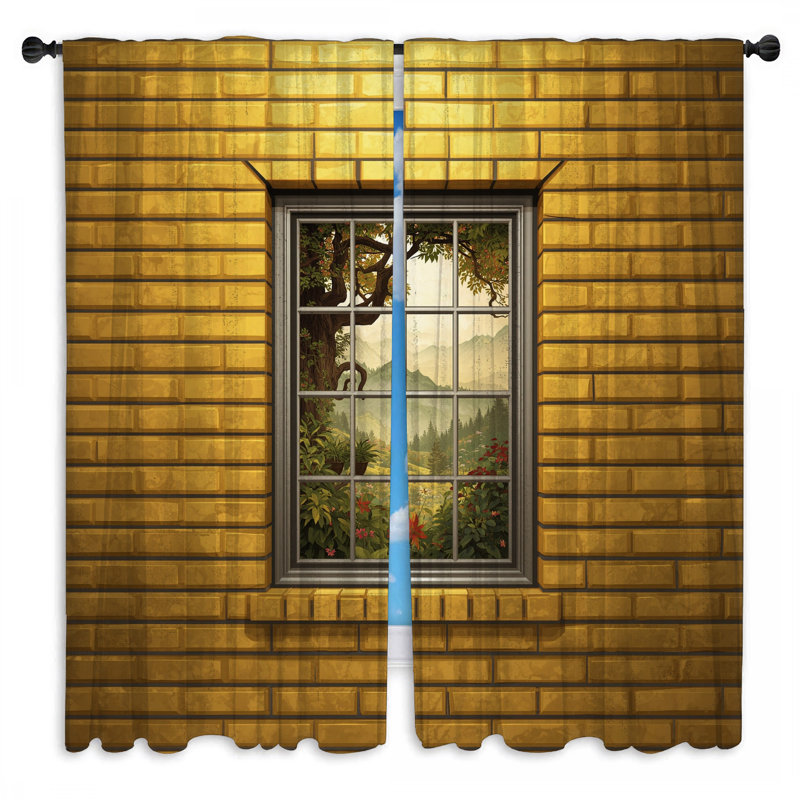 Rideaux de fenêtre Mountain View, 80 po x 61 po - 2 panneaux, Obscurcissement de chambre