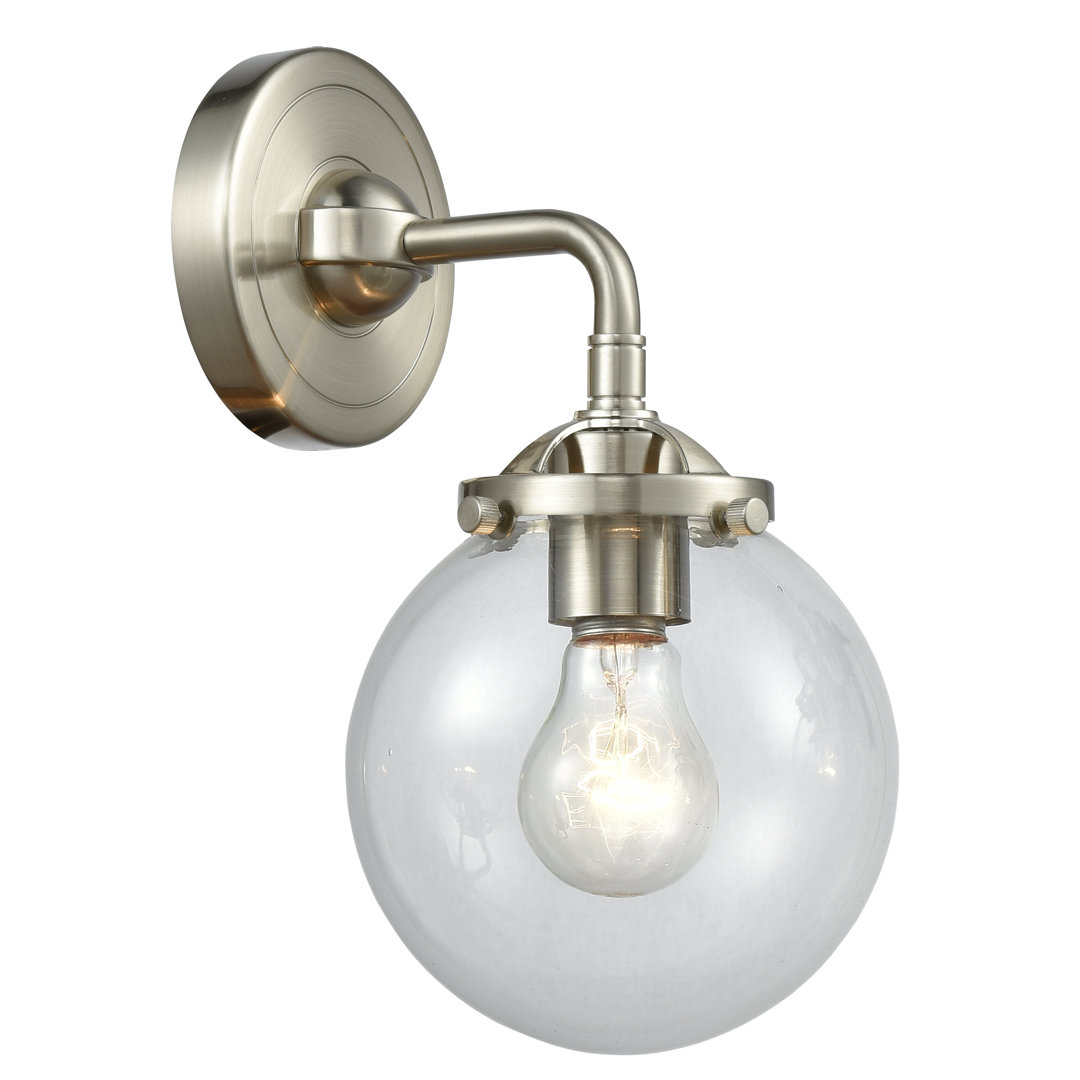 Clementina Armed Sconce Beachcrest Home™ Shade 