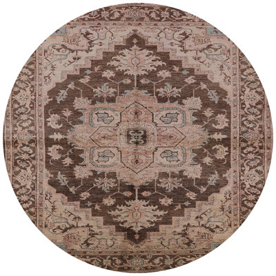 Tapis oriental beige / brun Pavonea
