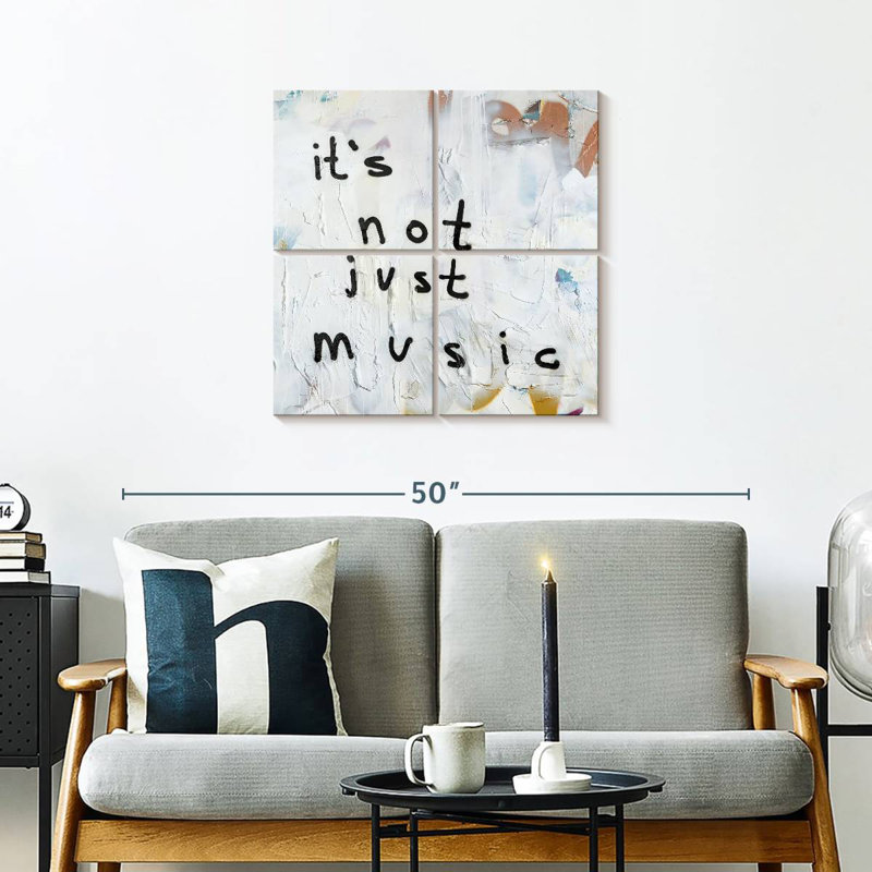 Tergel Not Just Music, H 26 po x l 26 po