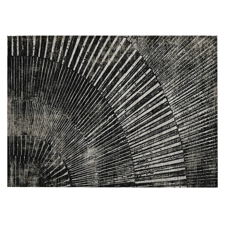 Altair Flatweave Washable Abstract Indoor / Outdoor Rug