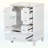 Bathroom Vanity with Ceramic Sink,3 Drawers,Cabinet,and Shelves-2077868160