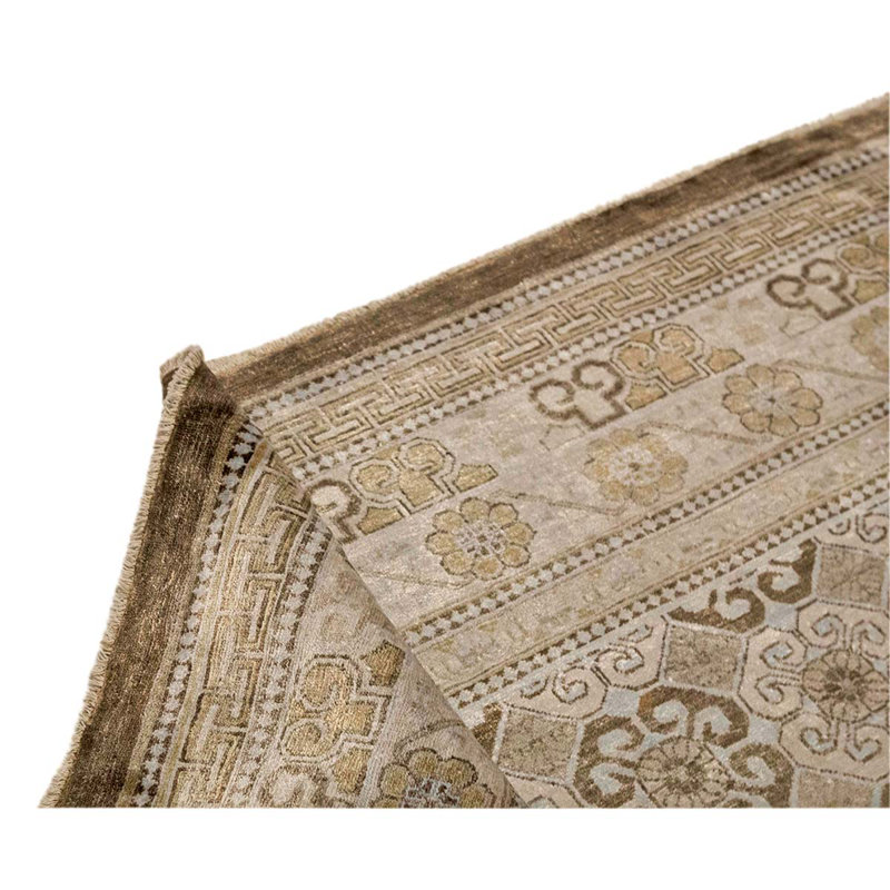 Oriental Area Rug in Brown