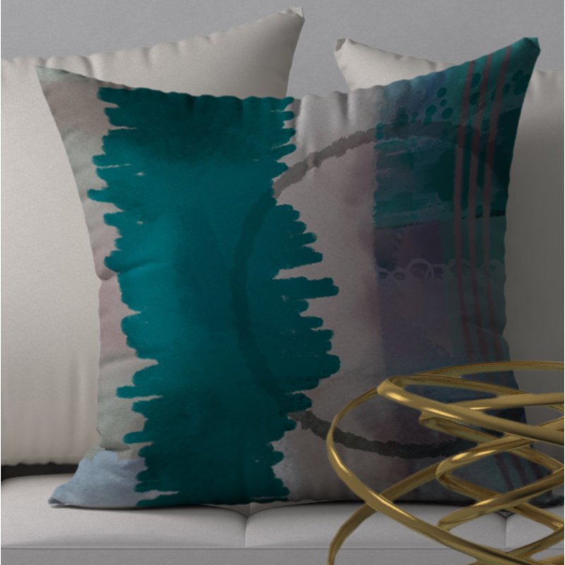Housse de coussin carrée/insert, 18" x 18"