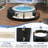 112.2'' Wicker Outdoor Patio Sectional Set