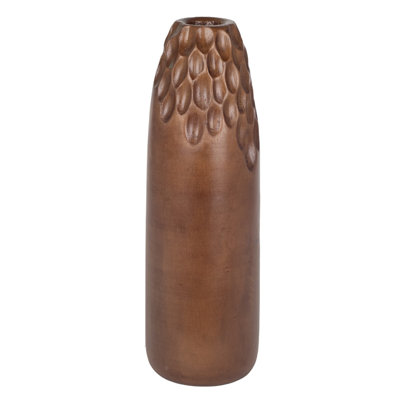 854-Jarr-all Brown Decorative Urn