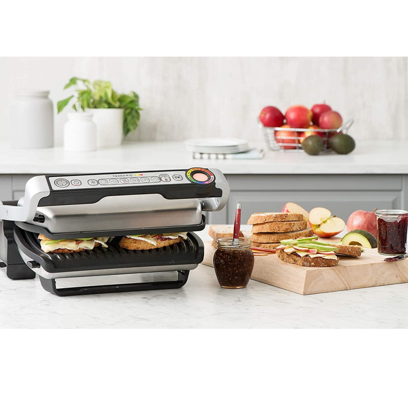 Barbecue en acier inoxydable Optigrill Plus T-Fal