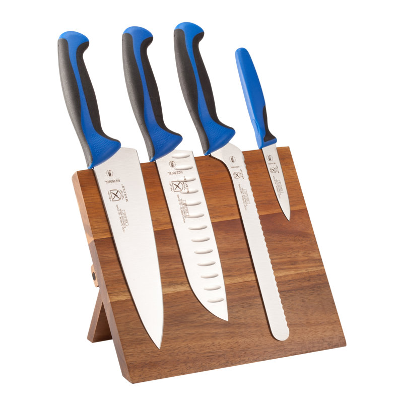 Ensemble 5 pièces de couteaux mercer coutellerie Millennia, Bleu