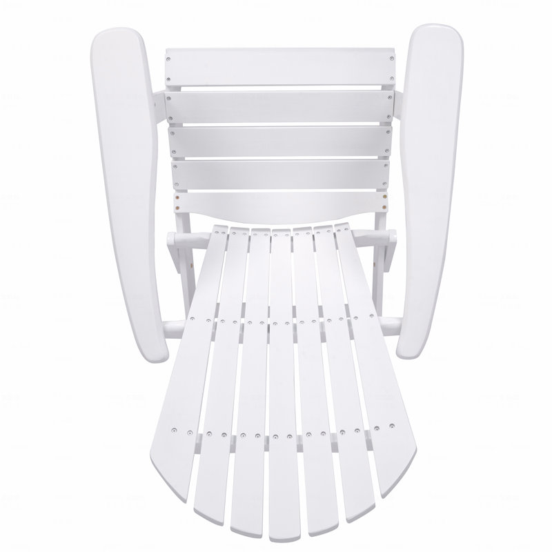 Chaise de patio d'extérieur Basic, Blanc