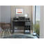 Bureau d'ordinateur Manaos, plusieurs tablettes, un tiroir