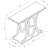 Karsten Cappuccino Engineered Wood Entryway Console Table