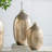 8.5x8.5x18.5" Aluminum Vase