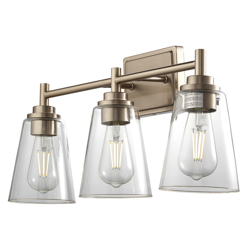 Kreios 3 - Light Vanity Light, Brushed Nickel
