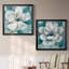 Bleu sarcelle Magnolia I - ensemble de 2 reproductions d'art encadrées-1996746837-1996746836-1996746830