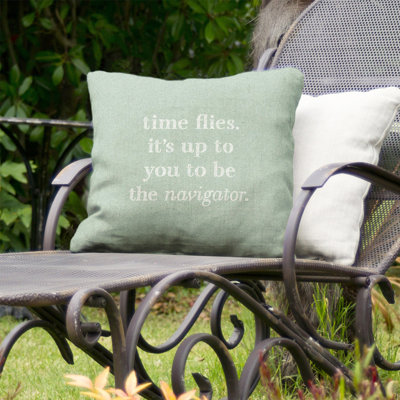 Coussin décoratif intérieur/extérieur time vole