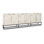 Flint 108'' W Solid Wood Credenza