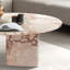 Ensemble de 2 tables basses gigognes en marbre naturel
