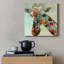 «Paint Splash Giraffe», reproduction sur toile tendue-985535923