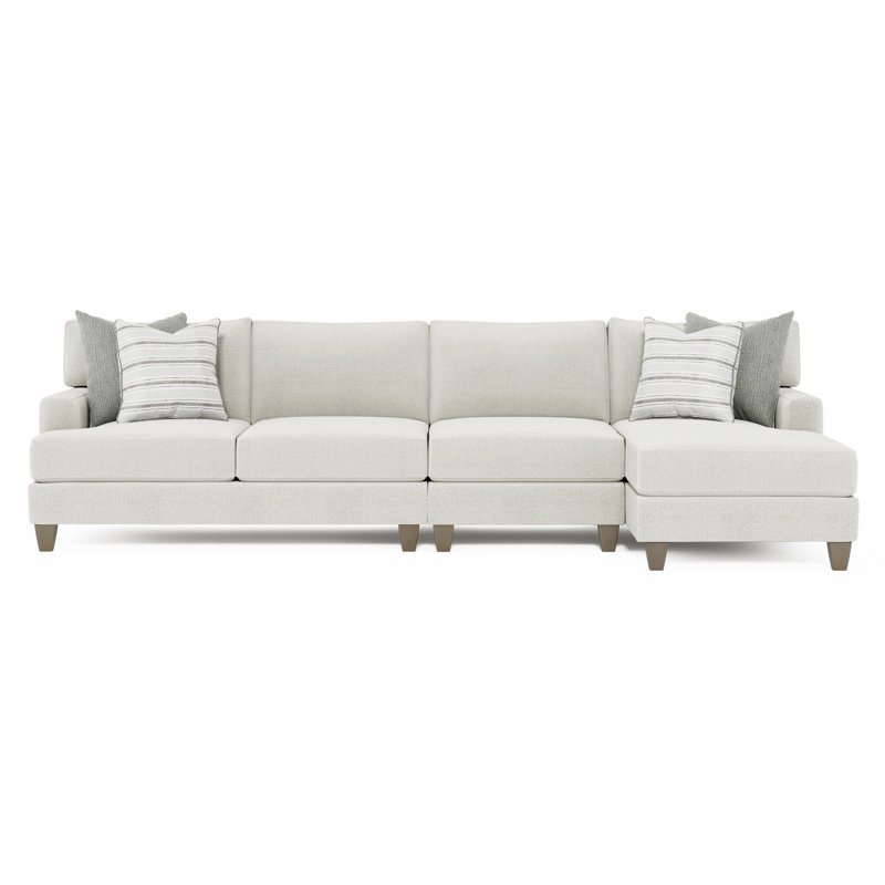 Bernhardt Mila 2-Piece Right Facing Fabric Sectional, null, null