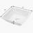 Wenty 16'' Ceramic Rectangular Bathroom Sink