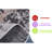 8x10 Abstract Area Rug In Grey Multi, - And Non-shedding For Living Room Eat-in Kitchen Multi Rug, Stain , Enhances-750236211