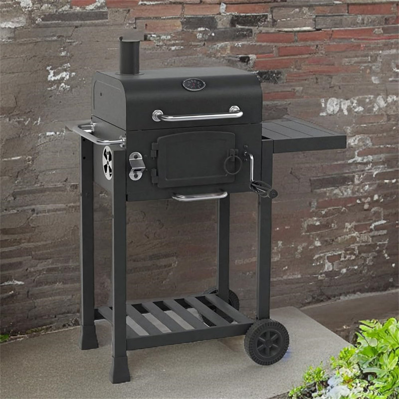 Ebern Designs 87cm W Kamado Charcoal Grill