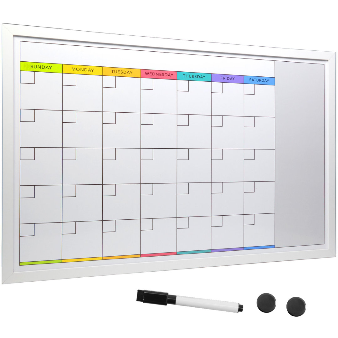 Wall Mounted Magnetic Whiteboard Excello Global Products