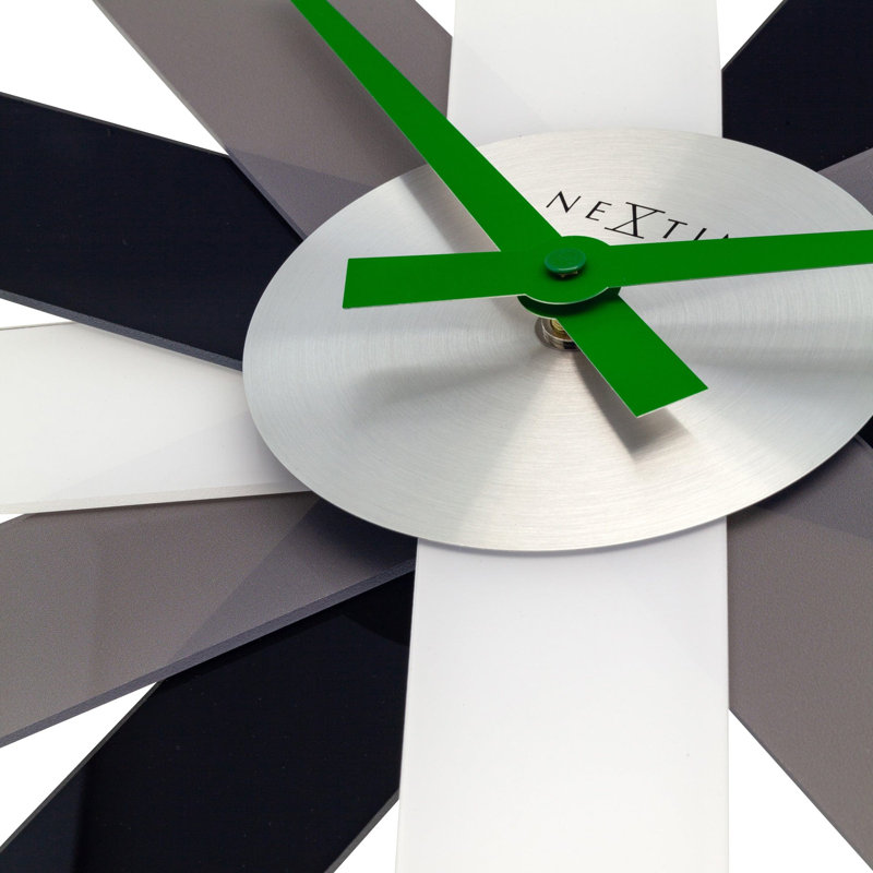 Metal Wall Clock, Black