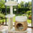 31" Cat Tree Tower With Scratching Posts