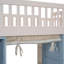 Lit mezzanine peu encombrant, pin massif, chambre d'enfant moderne indispensable