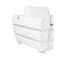 Foam Filled Leather Seat With Hardwood And Stainless Legs High Chair Wood