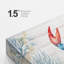 Illustration de crabe, océan côtier, impression sur toile encadrée-126031080-126031083