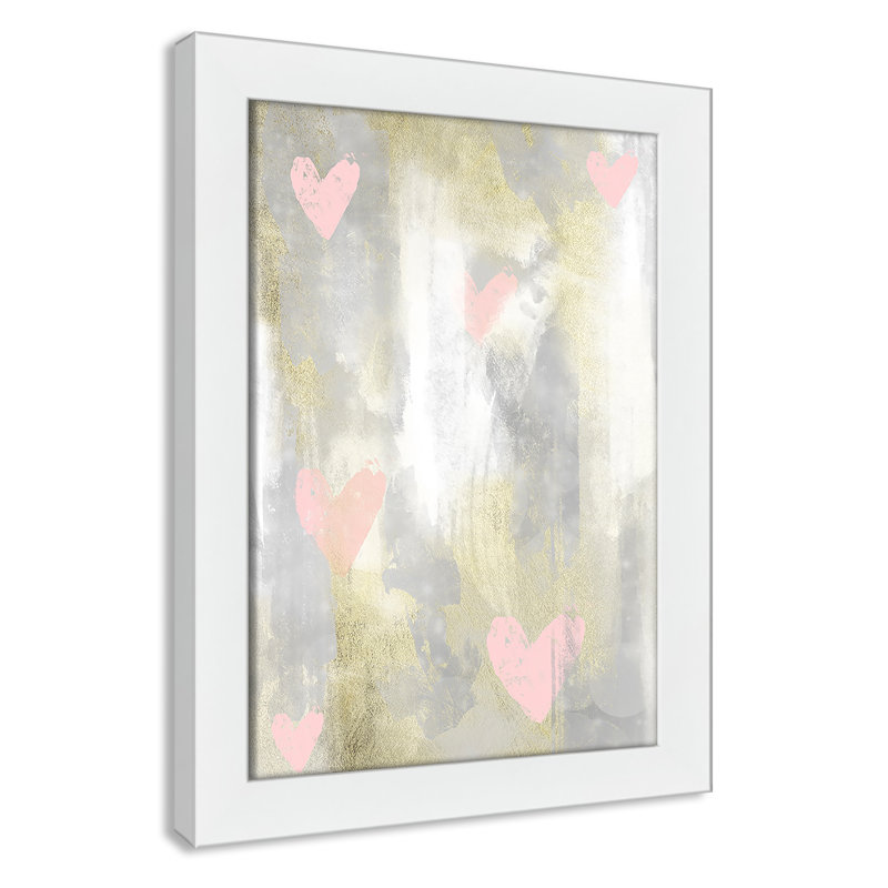 Décoration murale 1 enfant love explosion, 14" H x 10" W x 0.63" D, Cadre blanc
