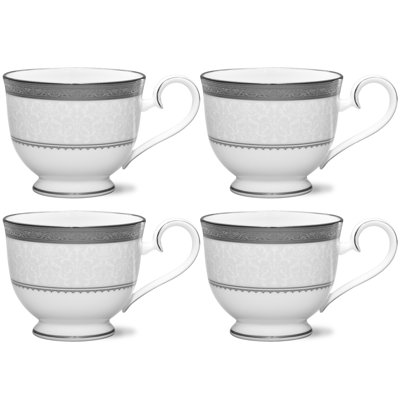 Noritake Odessa Set of 4 Cups, 7-3/4 oz.