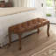 Banc en simili cuir Arthurine