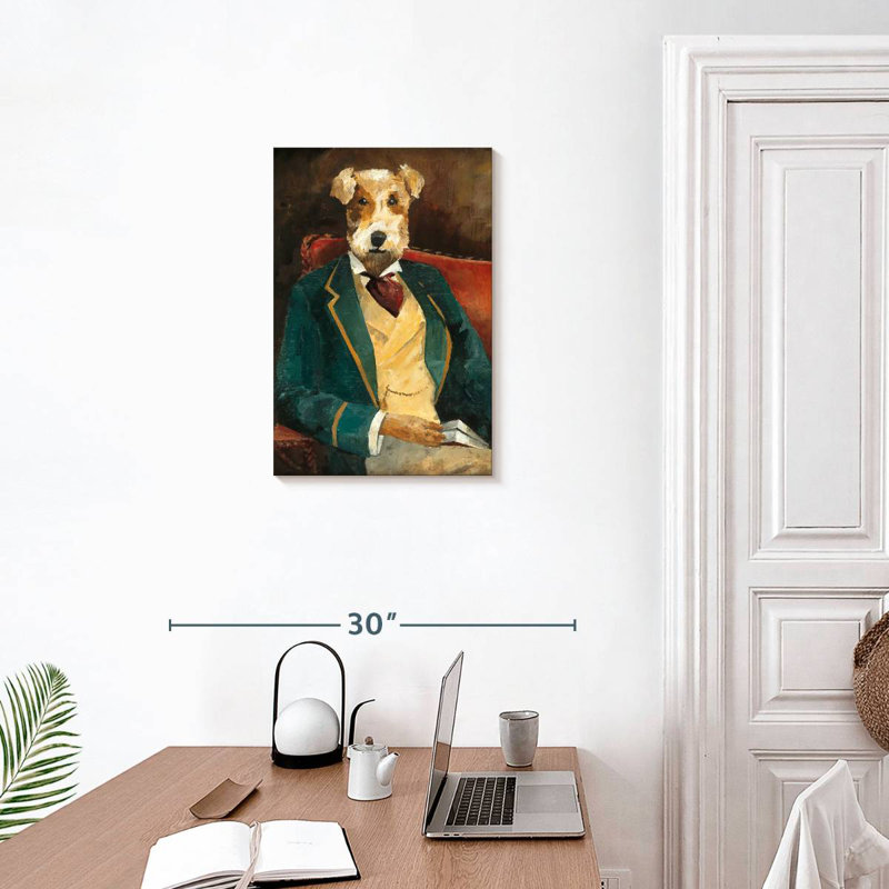 Brampt Edgar Allen Paw, 24" H x 16" W