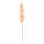 Vickerman 28" Artificial Brown Designer Sword Palm Stem 3/Bag. Features a paper based palm.-1674473038