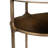 Console Table White & Brass