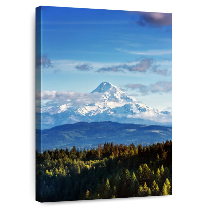 Alvord Mount Hood First Bright, 45" H x 30" W