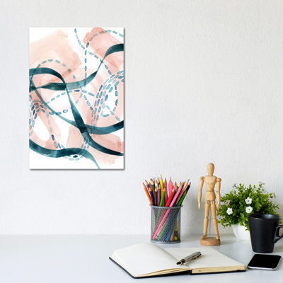 Ripple Flux II by Grace Popp - Wrapped Canvas Painting